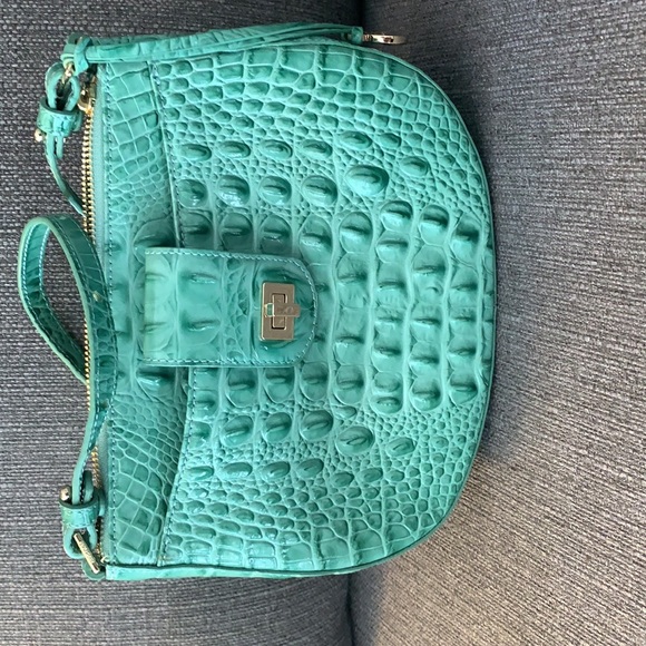 Brahmin Green  Purse - Picture 5 of 8